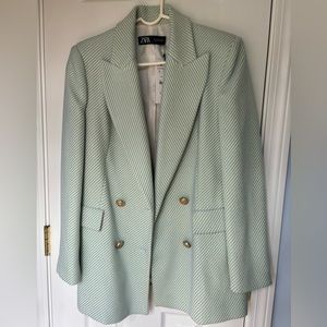 NWT Zara Textured blazer